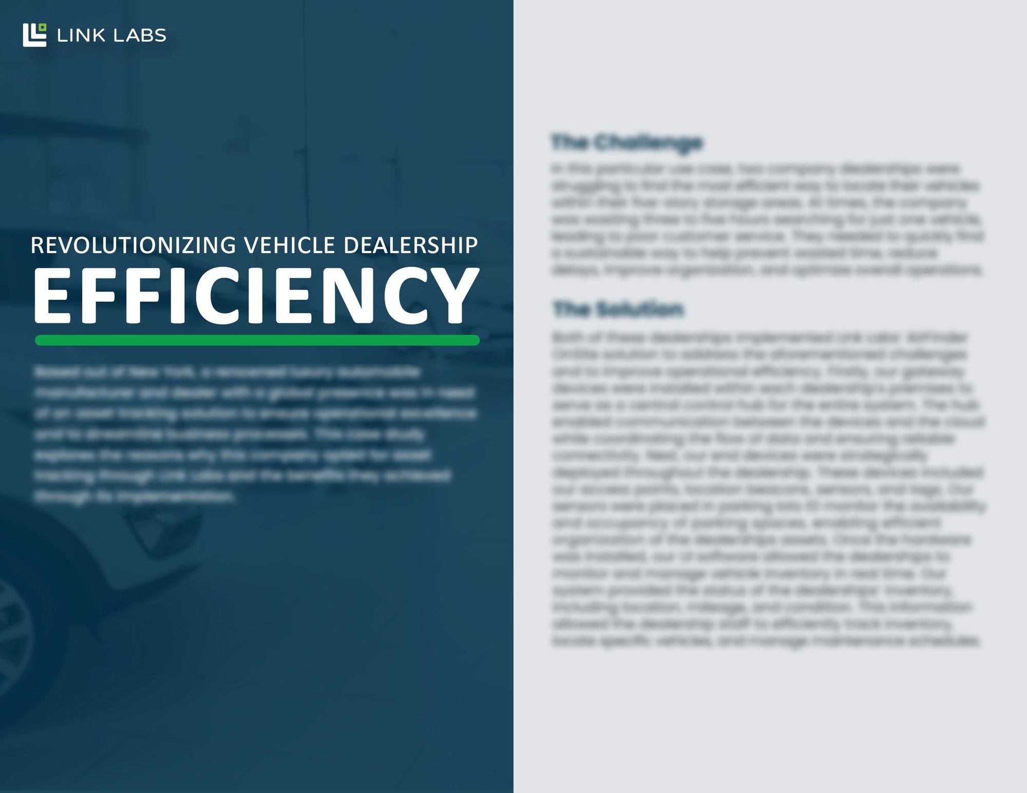 Revolutionizing Vehicle Dealership Efficiency